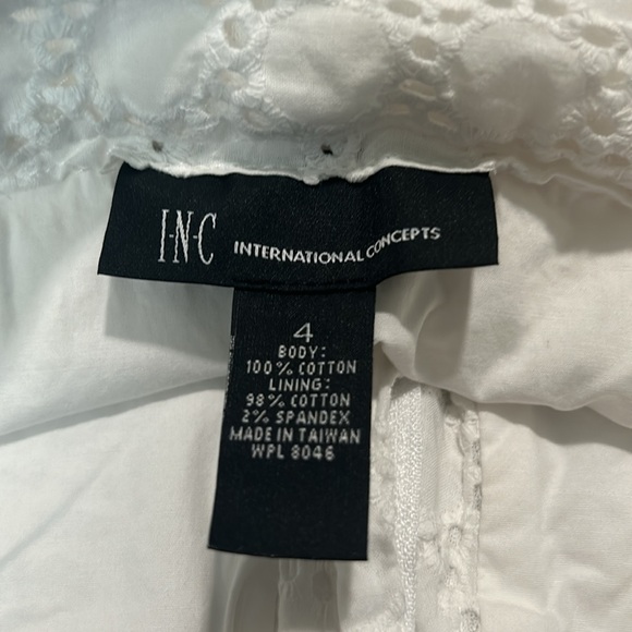 INC International Concepts Eyelet Shorts - Picture 7 of 7